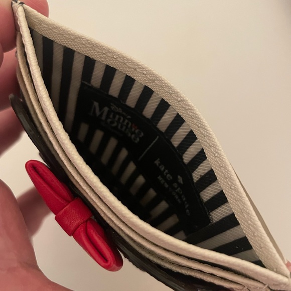 Never Used Kate Spade Disney Minnie Mouse Card Holder - Picture 2 of 3